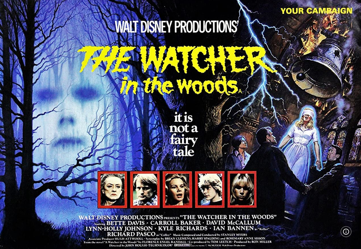 The Watcher in the Woods (1980) t-shirt 