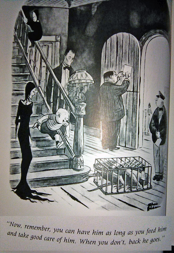 the addams family comic 1938